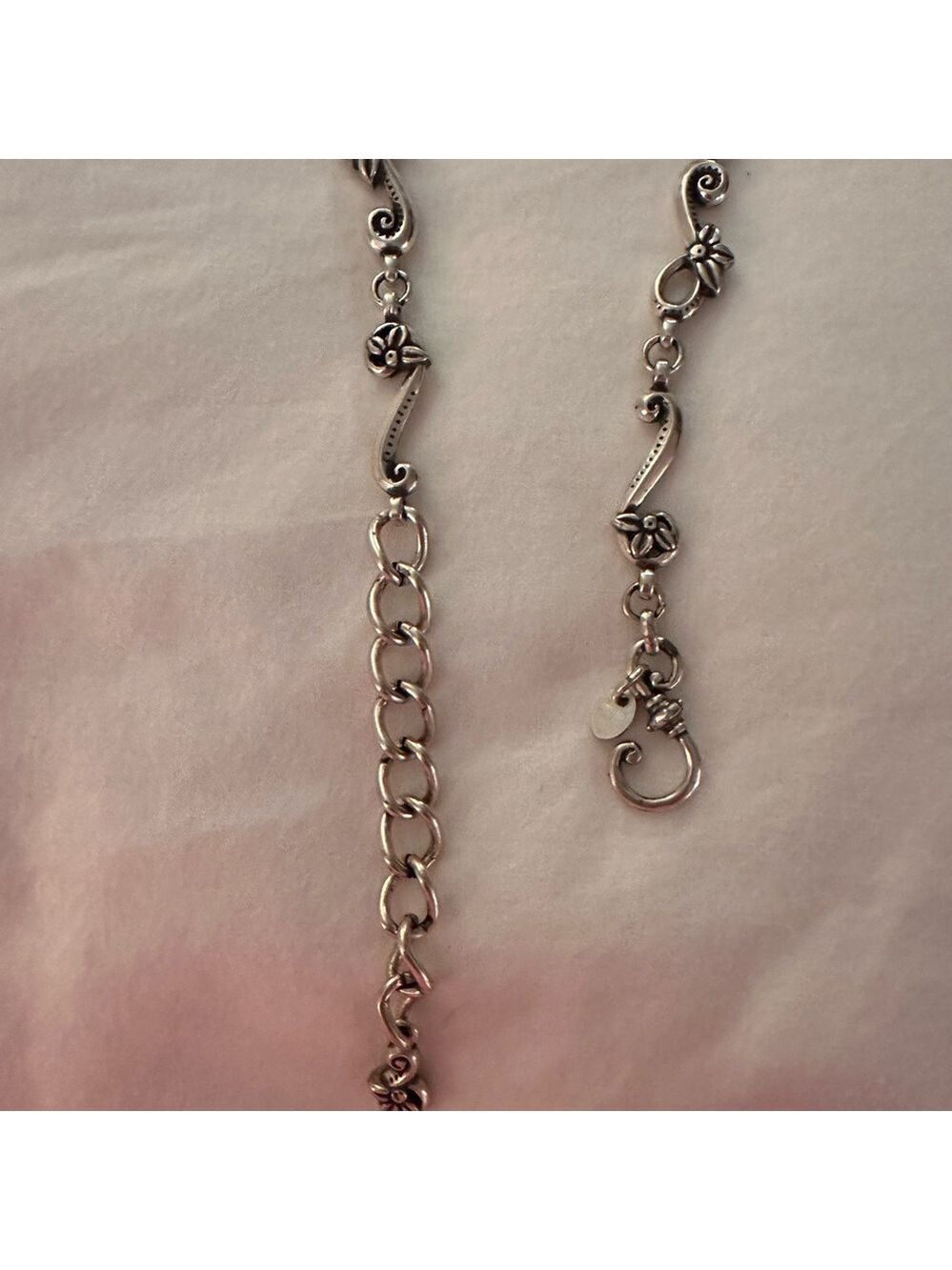 Silver chain belt adjustable - Picture 6 of 6